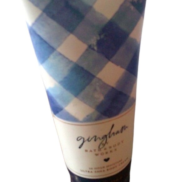 Bath & Bodyworks  Lot of 2 Body Creams:  Sparkling Snow & Gingham - Picture 3 of 3